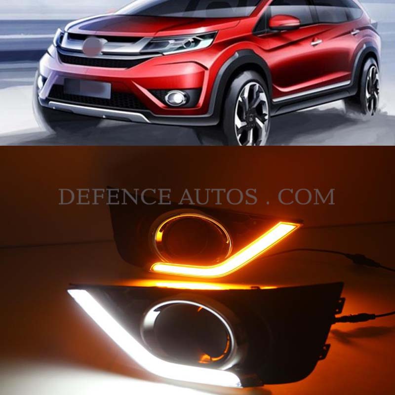 Honda BRV Front Bumper DRLS Cover / Fog Lamps DRLS Cover V2 with 
